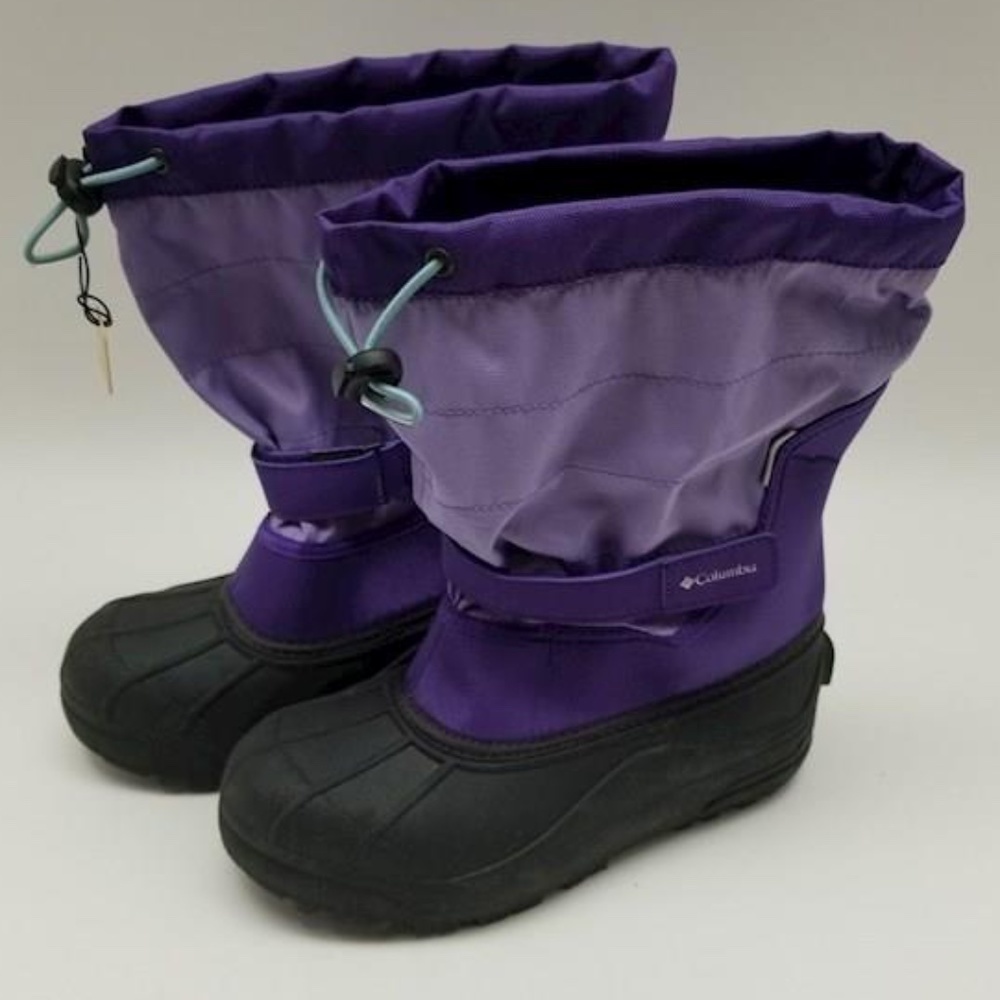NWT Columbia Black and Purple Boots Women's size 6